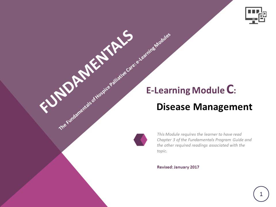 fundamentals e-Learning Module C