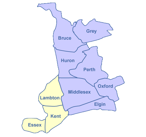 regional map