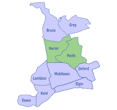 Lampton/Kent map